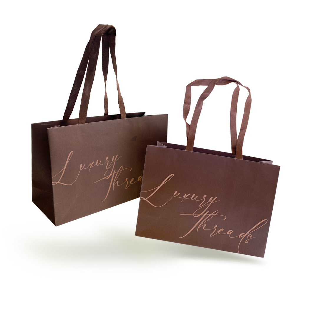 Custom Sugarcane Waste Retail Bags